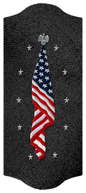 DARAY C 421 SH BK Flag at Rest Shimmer Black